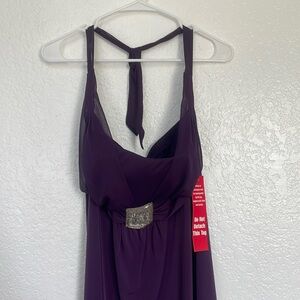 EnFocus Studio women’s dress Dark purple